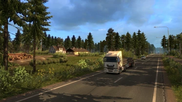 Euro Truck Simulator 2 - Beyond the Baltic Sea DLC скриншот 115