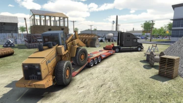 Truck and Logistics Simulator скриншот 437